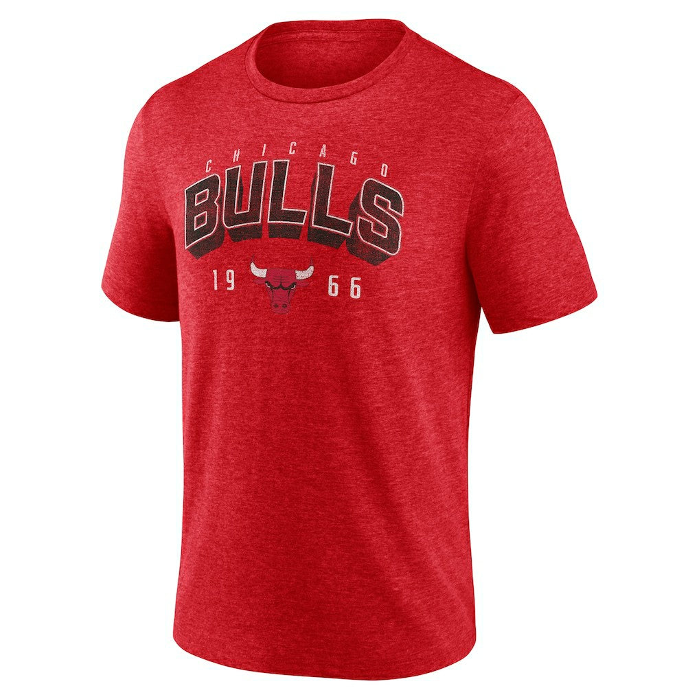 NBA - Chicago Bulls Backboard Tri-Blend T-Shirt - Red