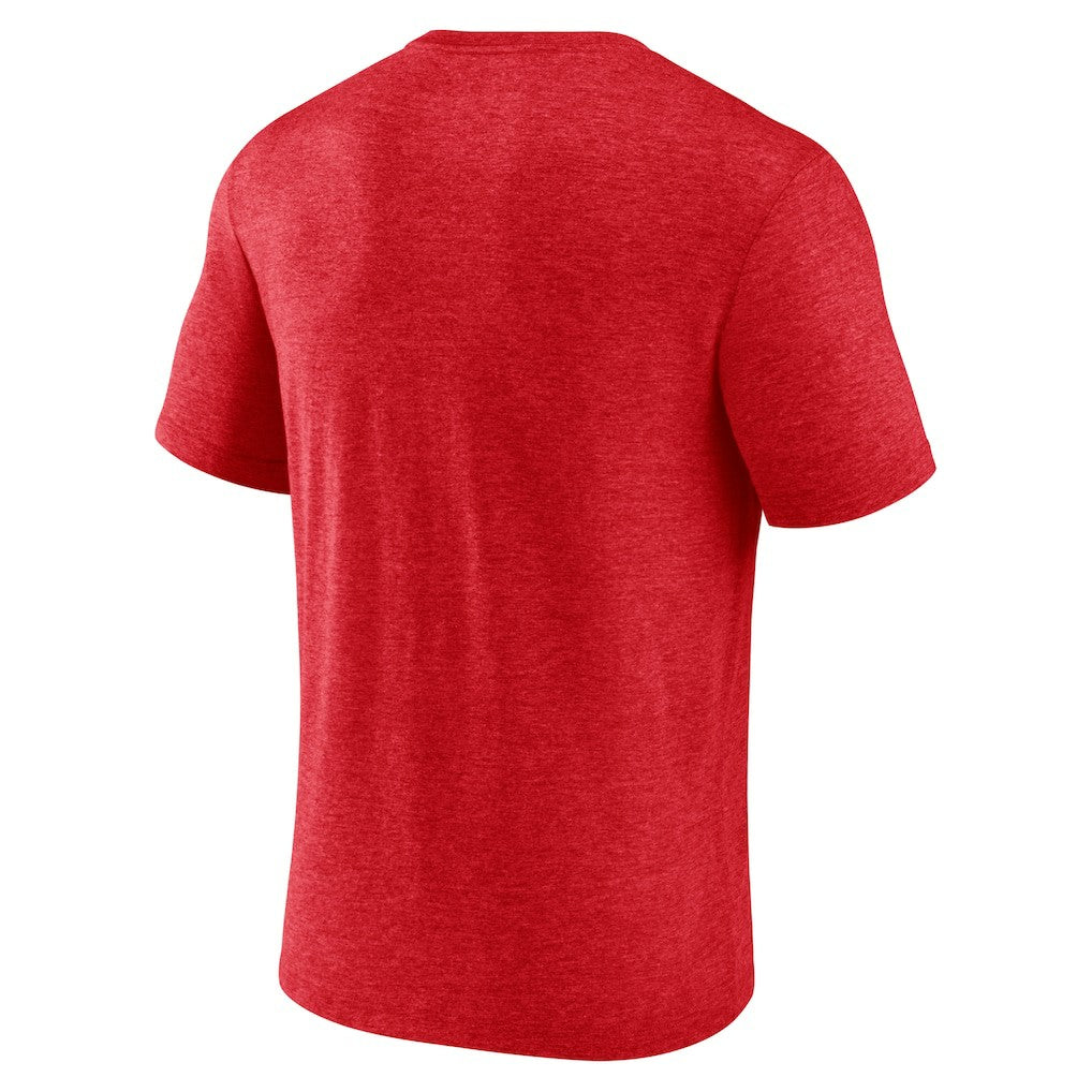 NBA - Chicago Bulls Backboard Tri-Blend T-Shirt - Red