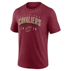 NBA - Cleveland Cavaliers Backboard Tri-Blend T-Shirt - Wine
