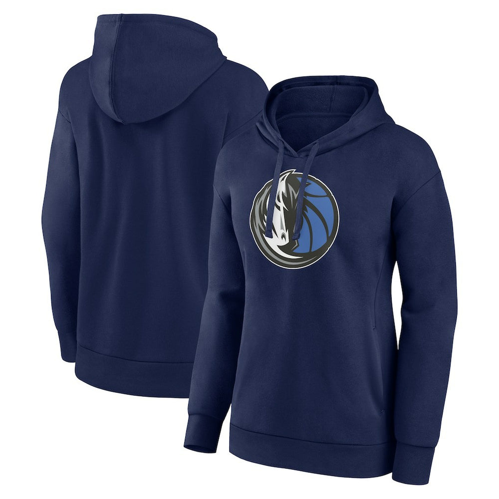 NBA - Dallas Mavericks Women's Primary Logo Pullover Hoodie - Navy