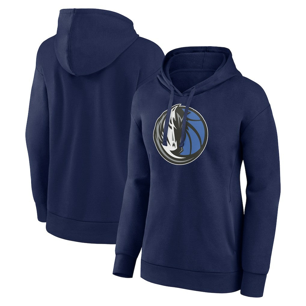 NBA - Dallas Mavericks Women's Primary Logo Pullover Hoodie - Navy