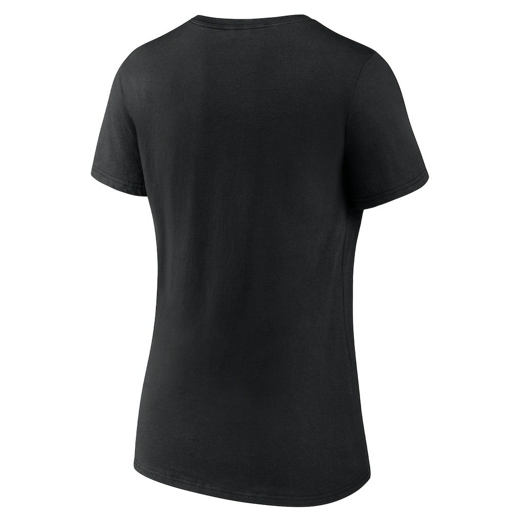 NBA - Golden State Warriors Women's Bam Bam V-Neck T-Shirt - Black