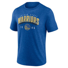 NBA - Golden State Warriors Backboard Tri-Blend T-Shirt - Royal