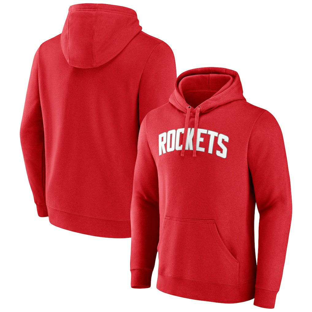 NBA - Houston Rockets Wordmark Pullover Hoodie - Red