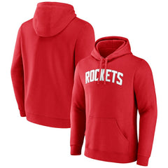 NBA - Houston Rockets Wordmark Pullover Hoodie - Red