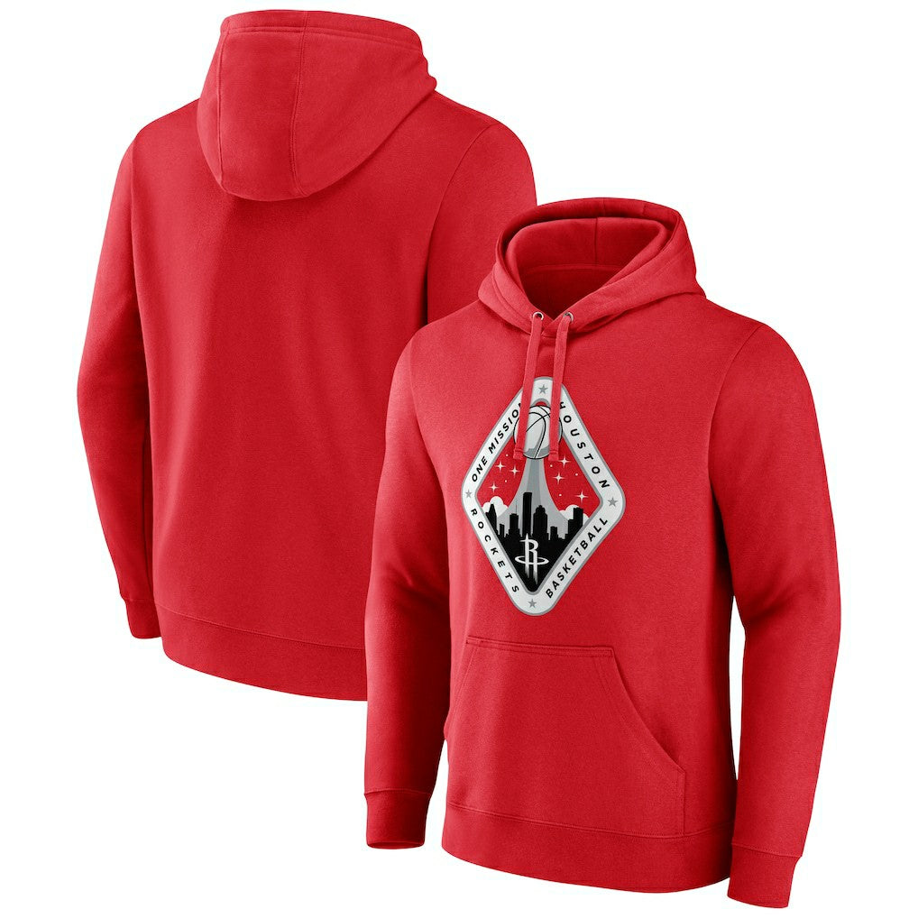 NBA - Houston Rockets Team Pride Pullover Hoodie - Red