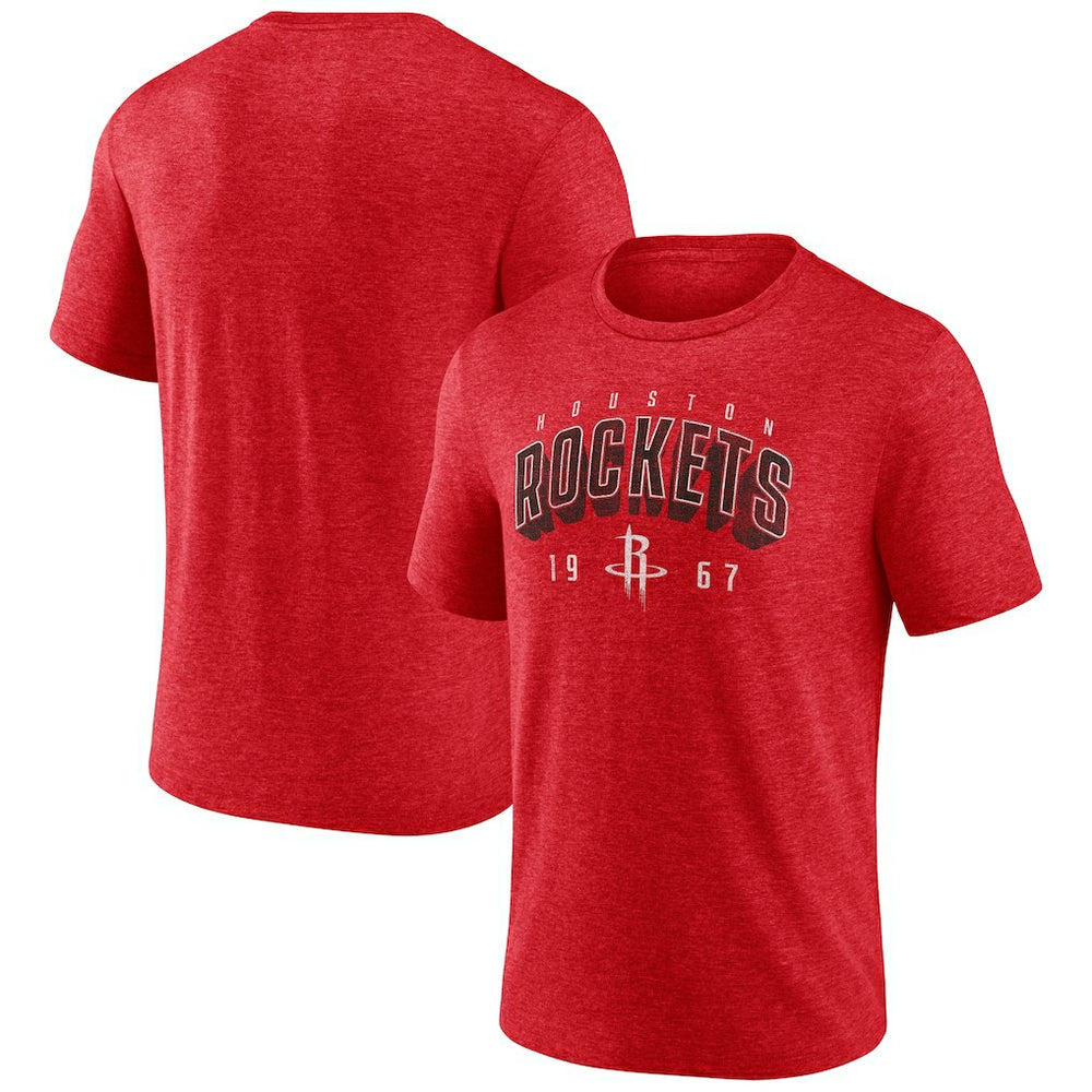 NBA - Houston Rockets Backboard Tri-Blend T-Shirt - Red