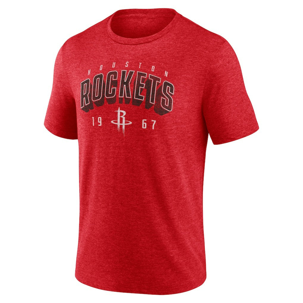 NBA - Houston Rockets Backboard Tri-Blend T-Shirt - Red