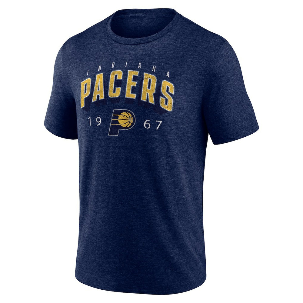 NBA - Indiana Pacers Backboard Tri-Blend T-Shirt - Navy