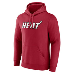 NBA - Miami Heat Wordmark Pullover Hoodie - Red