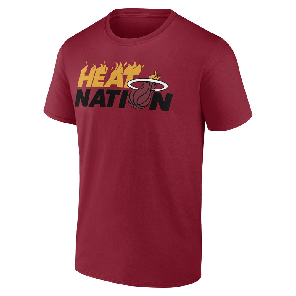 NBA - Miami Heat Announcer T-Shirt - Red