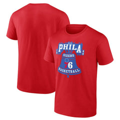 NBA - Philadelphia 76ers Home Town T-Shirt - Red
