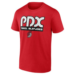 NBA - Portland Trail Blazers Team Pride T-Shirt - Red