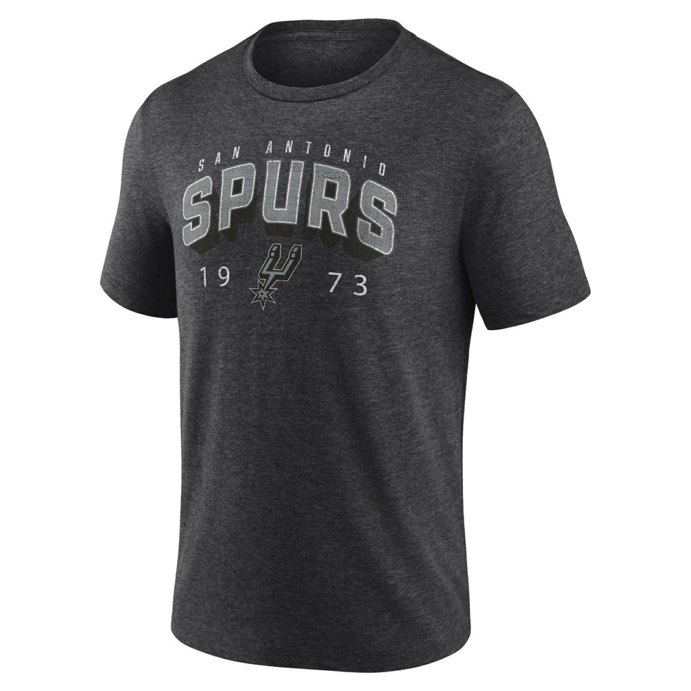 NBA - San Antonio Spurs Backboard Tri-Blend T-Shirt - Charcoal