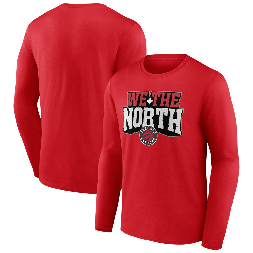 NBA - Toronto Raptors Team Pride Long Sleeve T-Shirt - Red