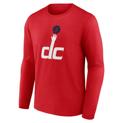 NBA - Washington Wizards Alternate Logo Long Sleeve T-Shirt - Red