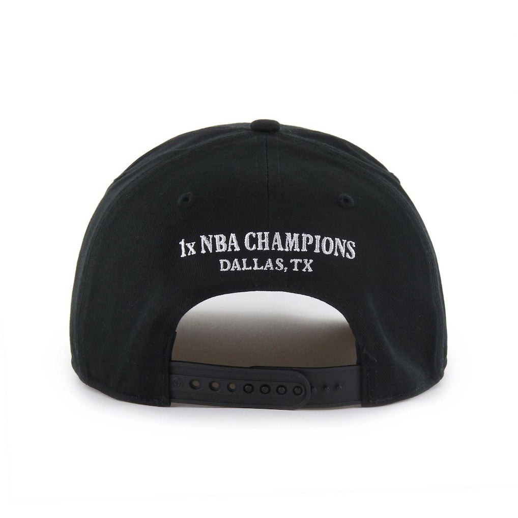 47 brand - Dallas Mavericks '47 Every Time Past Champs Hitch Adjustable Hat - Black