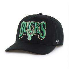 47 brand - Milwaukee Bucks '47 Every Time Past Champs Hitch Adjustable Hat - Black