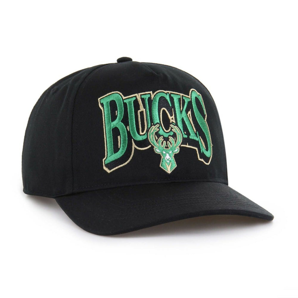 47 brand - Milwaukee Bucks '47 Every Time Past Champs Hitch Adjustable Hat - Black