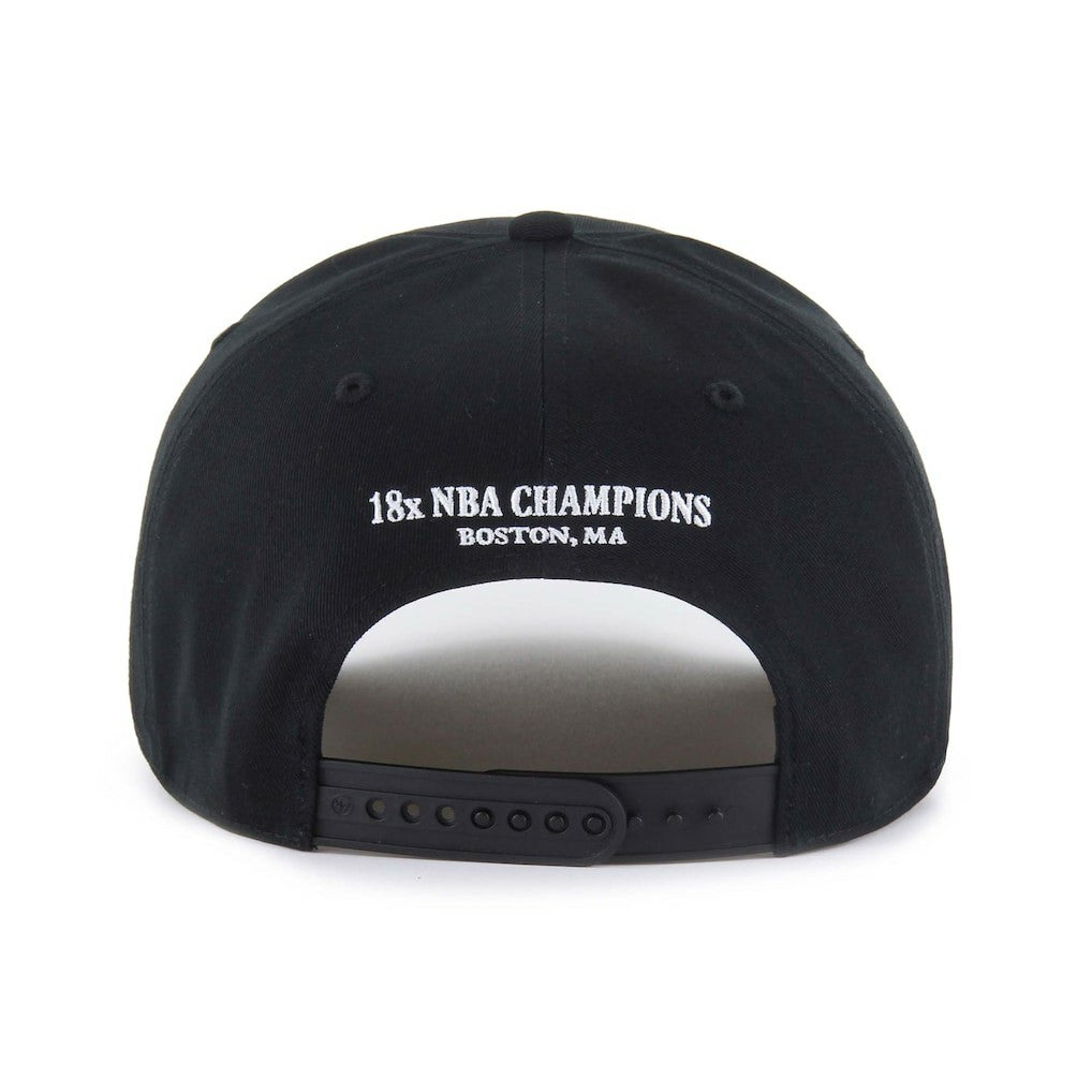 47 brand - Boston Celtics '47 Every Time Past Champs Hitch Adjustable Hat - Black