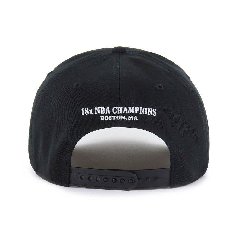 47 brand - Boston Celtics '47 Every Time Past Champs Hitch Adjustable Hat - Black