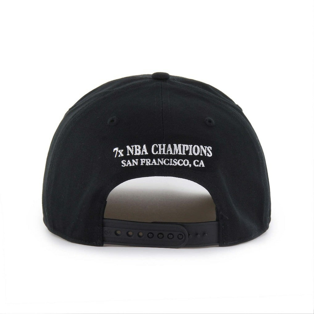47 brand - Golden State Warriors '47 Every Time Past Champs Hitch Adjustable Hat - Black