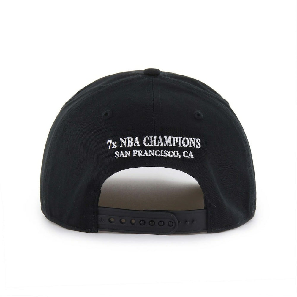 47 brand - Golden State Warriors '47 Every Time Past Champs Hitch Adjustable Hat - Black