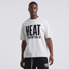 NBA - Miami Heat Fear of God Unisex NBA x ESSENTIALS T-Shirt - Heather Gray