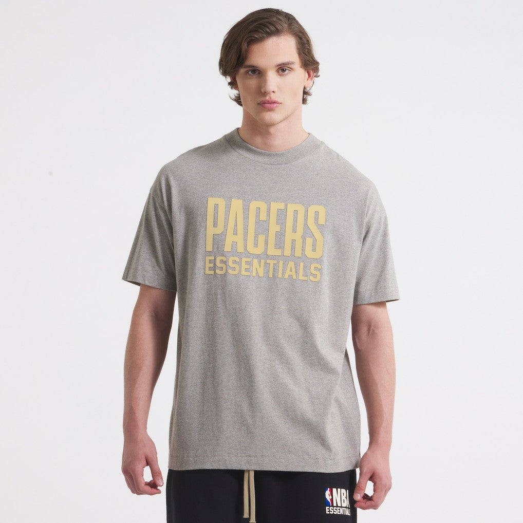 NBA - Indiana Pacers Unisex NBA Paris x ESSENTIALS T-Shirt - Gray