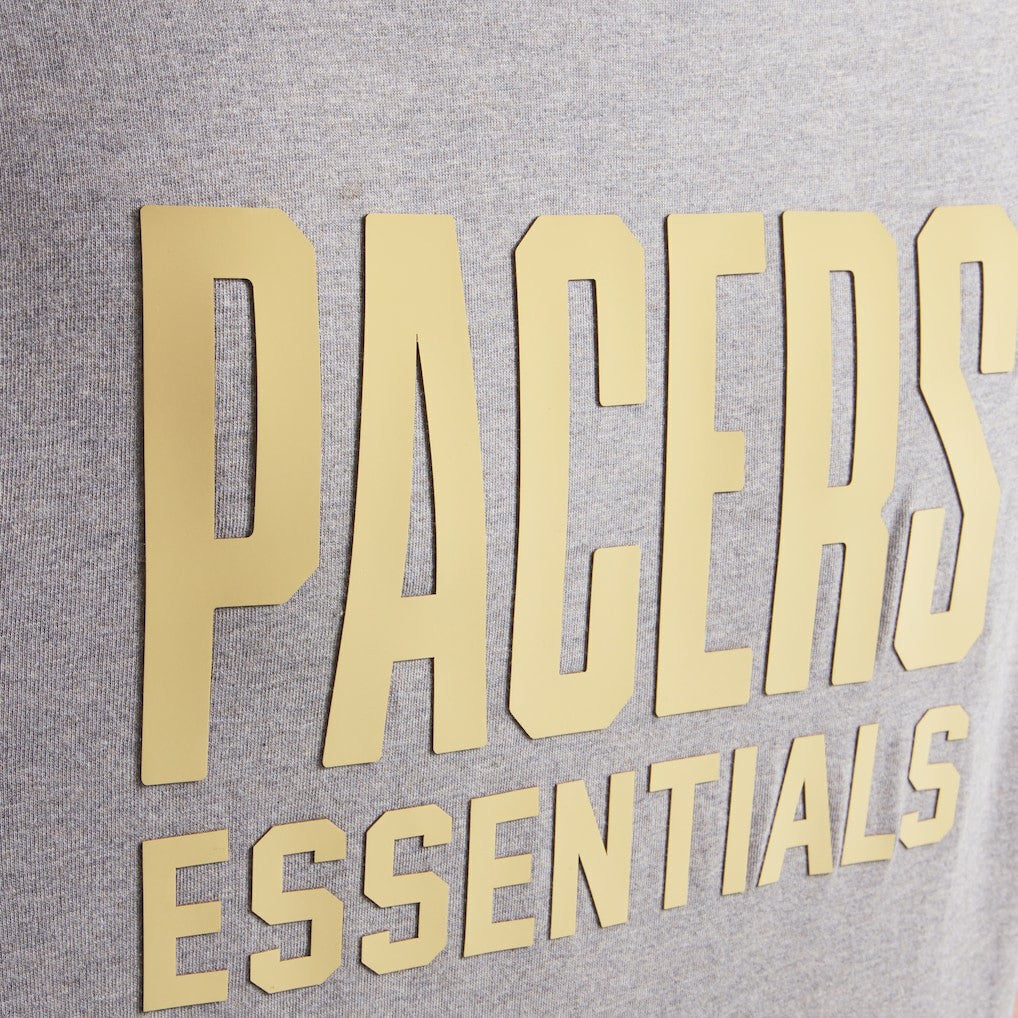 NBA - Indiana Pacers Unisex NBA Paris x ESSENTIALS T-Shirt - Gray