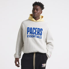 NBA - Indiana Pacers Unisex NBA Paris x ESSENTIALS Pullover Hoodie - Heather Gray