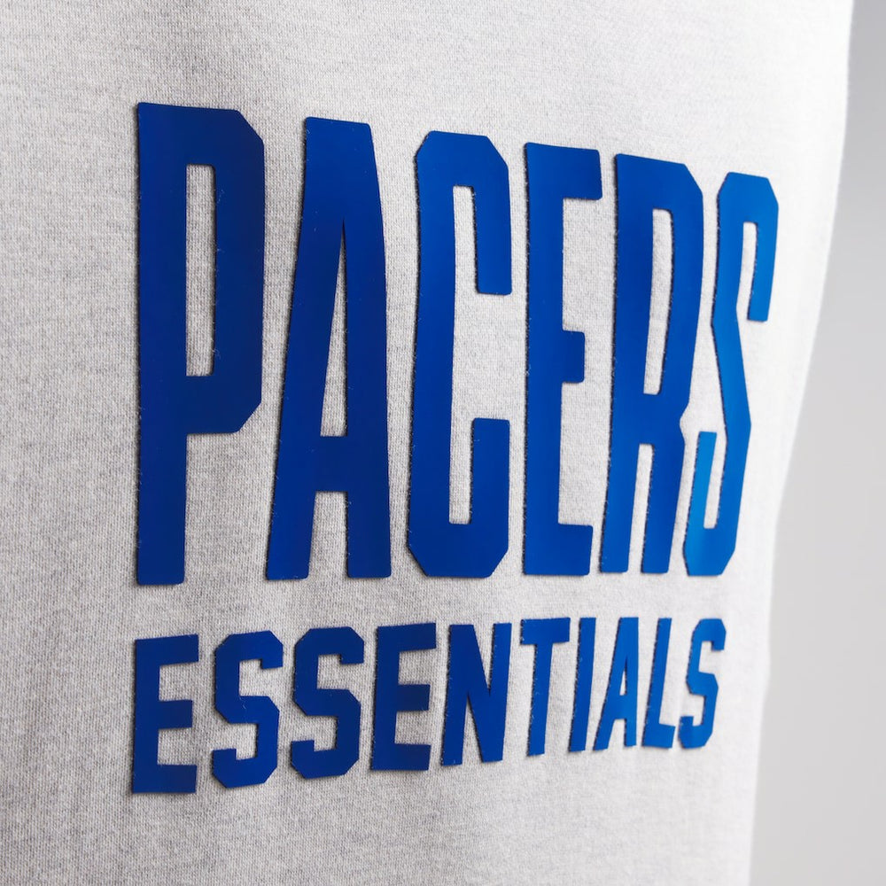 NBA - Indiana Pacers Unisex NBA Paris x ESSENTIALS Pullover Hoodie - Heather Gray