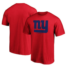 New York Giants Team Lockup T-Shirt Red - NFL