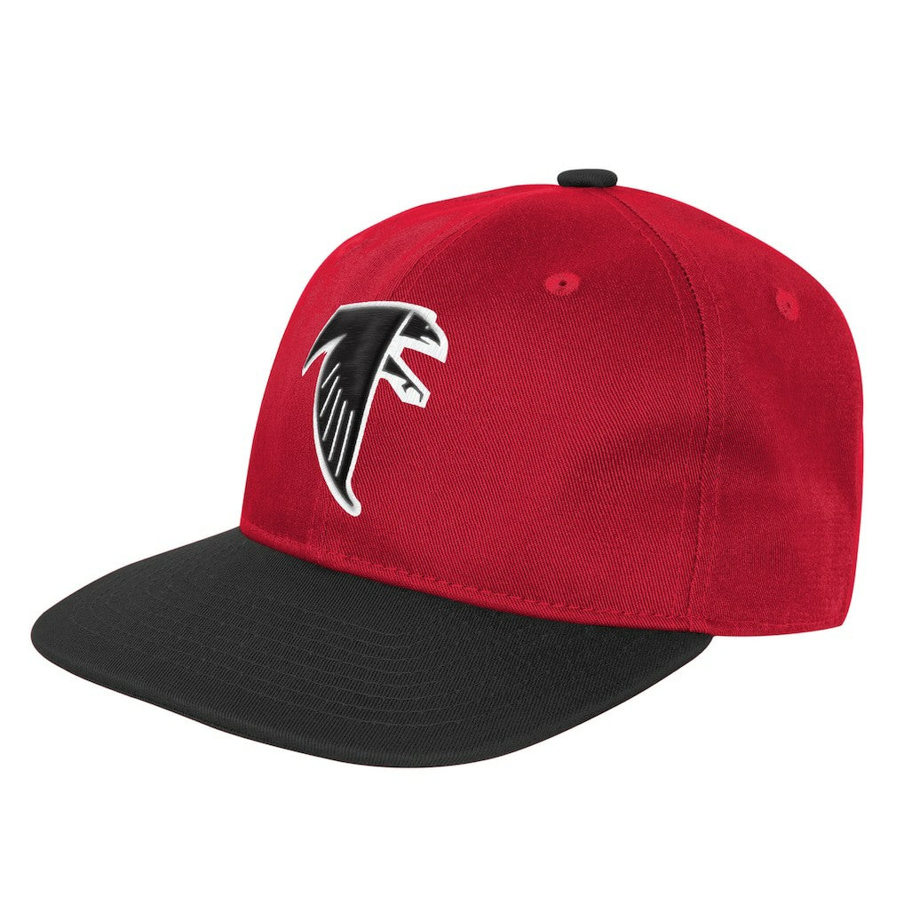 Atlanta Falcons Outerstuff Youth True Retro Adjustable Hat Red - NFL