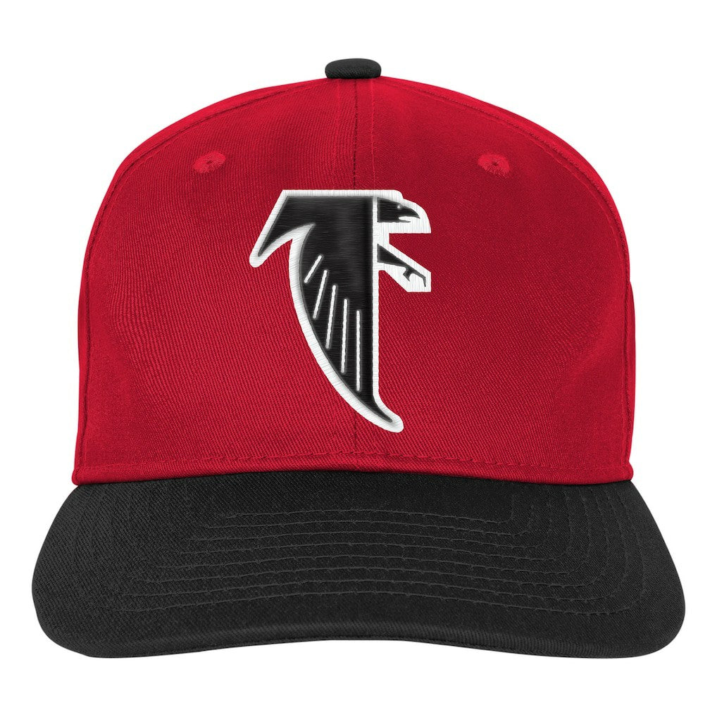 Atlanta Falcons Outerstuff Youth True Retro Adjustable Hat Red - NFL