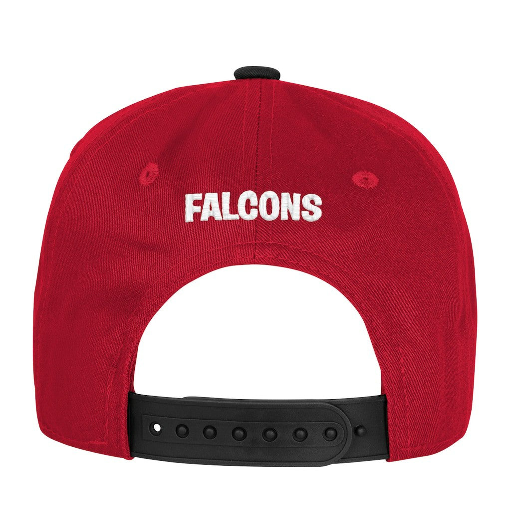 Atlanta Falcons Outerstuff Youth True Retro Adjustable Hat Red - NFL