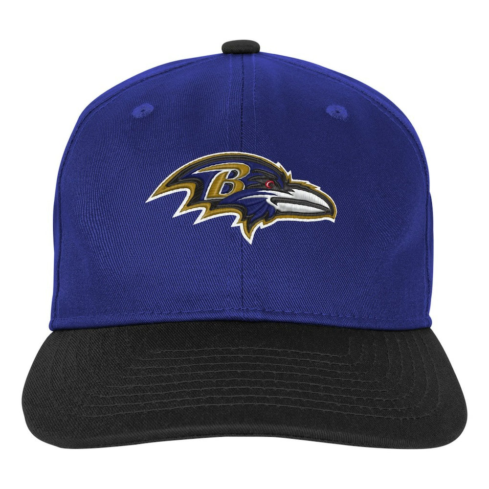 Baltimore Ravens Outerstuff Youth True Retro Adjustable Hat Purple - NFL