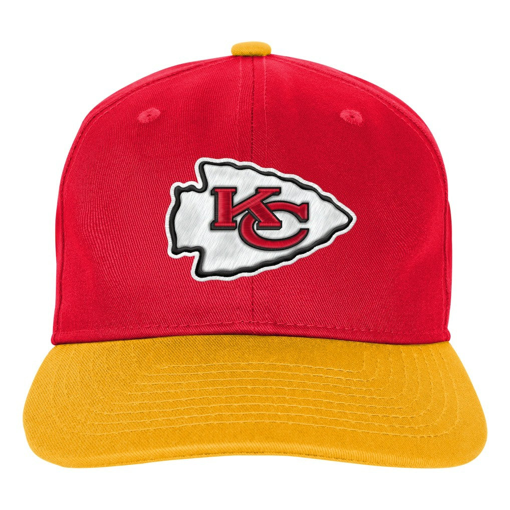 Kansas City Chiefs Outerstuff Youth True Retro Adjustable Hat Red - NFL