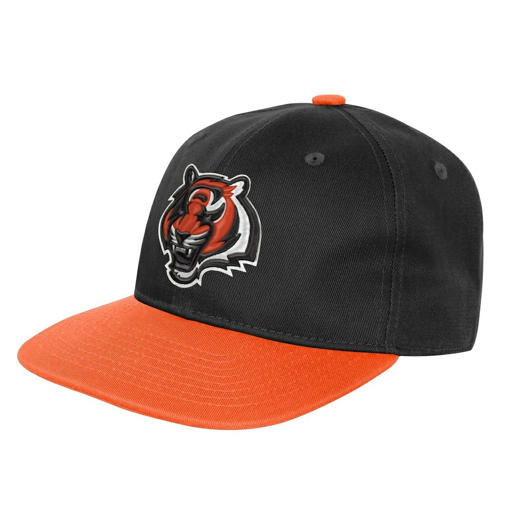 Cincinnati Bengals Outerstuff Youth True Retro Adjustable Hat Black - NFL