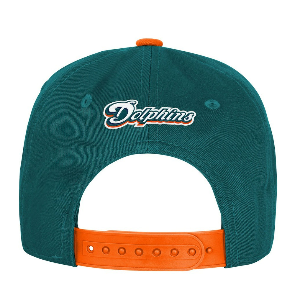 Miami Dolphins Outerstuff Youth True Retro Adjustable Hat Aqua - NFL