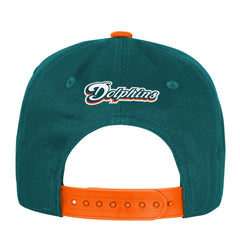Miami Dolphins Outerstuff Youth True Retro Adjustable Hat Aqua - NFL