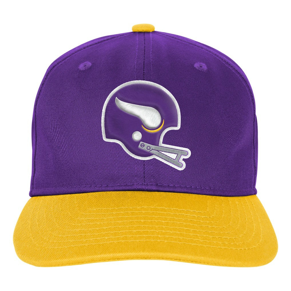 Minnesota Vikings Outerstuff Youth True Retro Adjustable Hat Purple - NFL