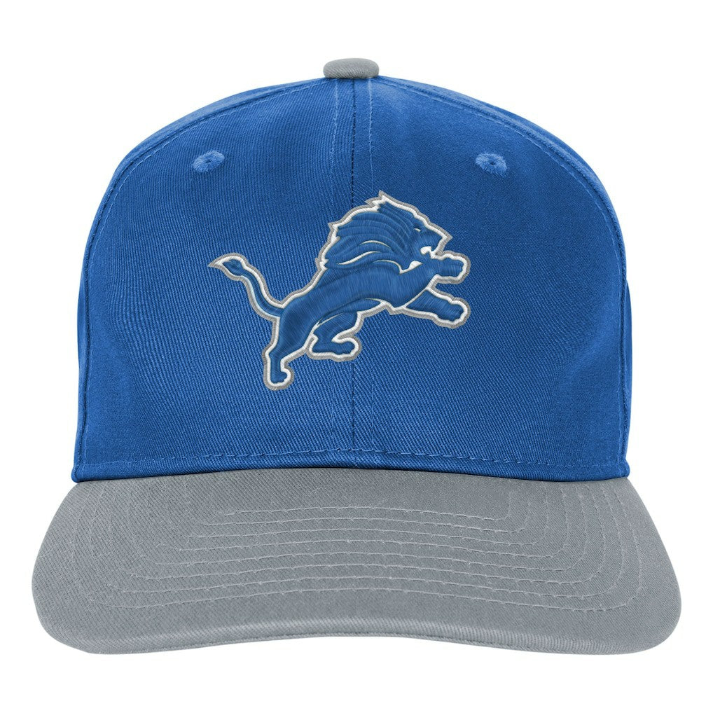 Detroit Lions Outerstuff Youth True Retro Adjustable Hat Blue - NFL
