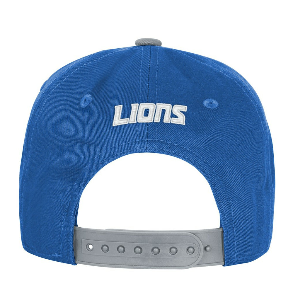 Detroit Lions Outerstuff Youth True Retro Adjustable Hat Blue - NFL