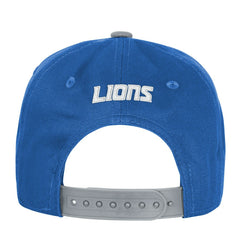 Detroit Lions Outerstuff Youth True Retro Adjustable Hat Blue - NFL