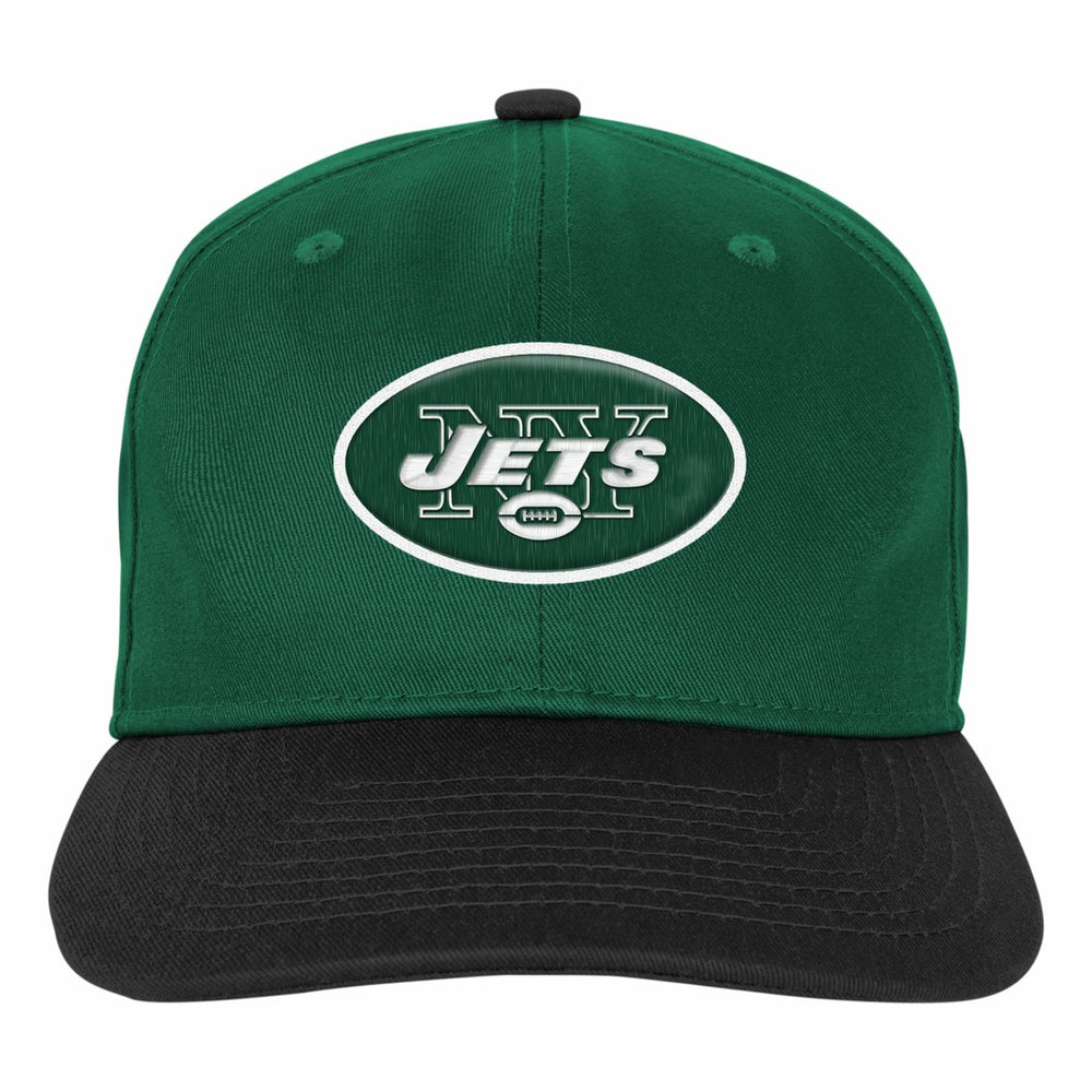 New York Jets Outerstuff Youth True Retro Adjustable Hat Green - NFL