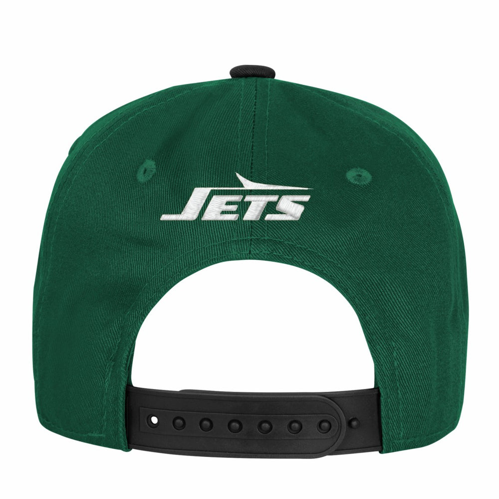 New York Jets Outerstuff Youth True Retro Adjustable Hat Green - NFL