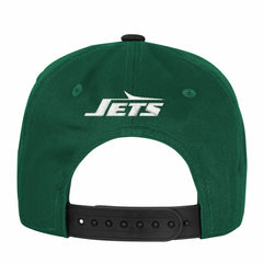 New York Jets Outerstuff Youth True Retro Adjustable Hat Green - NFL