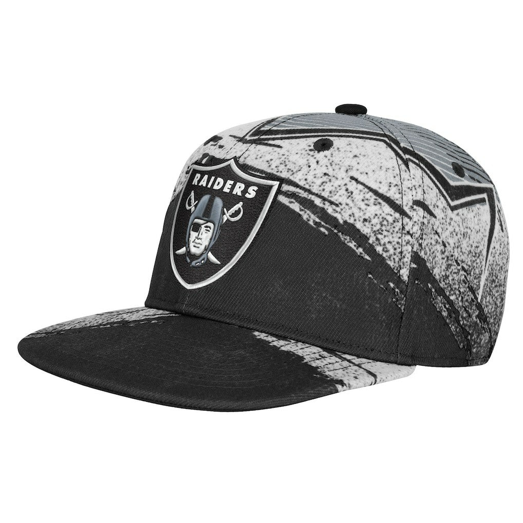 Las Vegas Raiders Outerstuff Youth Make Noise Adjustable Hat Black - NFL