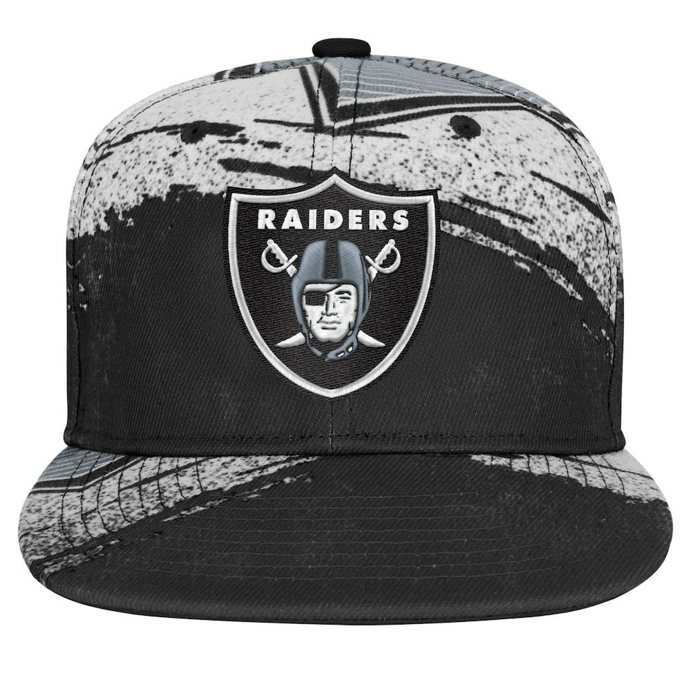 Las Vegas Raiders Outerstuff Youth Make Noise Adjustable Hat Black - NFL